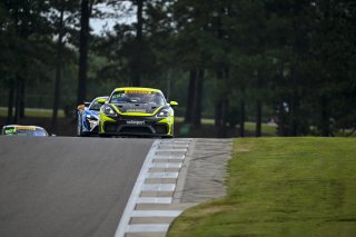#23 Porsche 718 Cayman GT4 RS Clubsport of Michael Auriemma and Matheus Leist, NOLASPORT, GT4 America, Pro-Am, SRO America, Barber Motorsports Park, Birmingham, AL, Sept 5 - 7, 2025
 | Fred Hardy Jr. | www.FredHardyPhoto.com ©2025 