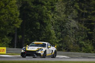 #9 Porsche 718 Cayman GT4 RS Clubsport of Dan Sibille and Loek Hartog, ACI Motorsports, GT4 America, Pro-Am, SRO America, Barber Motorsports Park, Birmingham, AL, Sept 5 - 7, 2025
 | Fred Hardy Jr. | www.FredHardyPhoto.com ©2025 