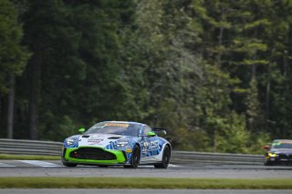 #39 Aston Martin Vantage AMR GT4 EVO of Max Hewitt and Luca Mars, van der Steur Racing, GT4 America, Silver, SRO America, Barber Motorsports Park, Birmingham, AL, Sept 5 - 7, 2025
 | Fred Hardy Jr. | www.FredHardyPhoto.com ©2025 