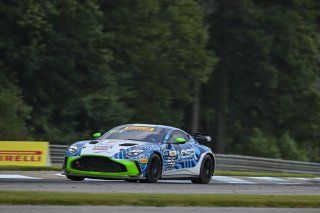 #39 Aston Martin Vantage AMR GT4 EVO of Max Hewitt and Luca Mars, van der Steur Racing, GT4 America, Silver, SRO America, Barber Motorsports Park, Birmingham, AL, Sept 5 - 7, 2025
 | Fred Hardy Jr. | www.FredHardyPhoto.com ©2025 