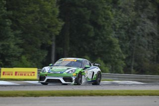 #7 Porsche 718 Cayman GT4 RS Clubsport of Curt Swearingin and Riley Dickinson, ACI Motorsports, GT4 America, Pro-Am, SRO America, Barber Motorsports Park, Birmingham, AL, Sept 5 - 7, 2025
 | Fred Hardy Jr. | www.FredHardyPhoto.com ©2025 