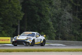 #9 Porsche 718 Cayman GT4 RS Clubsport of Dan Sibille and Loek Hartog, ACI Motorsports, GT4 America, Pro-Am, SRO America, Barber Motorsports Park, Birmingham, AL, Sept 5 - 7, 2025
 | Fred Hardy Jr. | www.FredHardyPhoto.com ©2025 