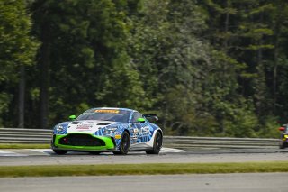 #39 Aston Martin Vantage AMR GT4 EVO of Max Hewitt and Luca Mars, van der Steur Racing, GT4 America, Silver, SRO America, Barber Motorsports Park, Birmingham, AL, Sept 5 - 7, 2025
 | Fred Hardy Jr. | www.FredHardyPhoto.com ©2025 