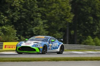 #39 Aston Martin Vantage AMR GT4 EVO of Max Hewitt and Luca Mars, van der Steur Racing, GT4 America, Silver, SRO America, Barber Motorsports Park, Birmingham, AL, Sept 5 - 7, 2025
 | Fred Hardy Jr. | www.FredHardyPhoto.com ©2025 