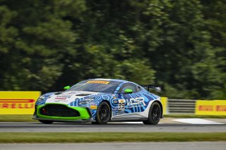 #39 Aston Martin Vantage AMR GT4 EVO of Max Hewitt and Luca Mars, van der Steur Racing, GT4 America, Silver, SRO America, Barber Motorsports Park, Birmingham, AL, Sept 5 - 7, 2025
 | Fred Hardy Jr. | www.FredHardyPhoto.com ©2025 