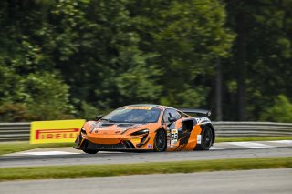 #33 McLaren Artura GT4 of Tony Gaples and Michael Cooper, Blackdog Racing, GT4 America, Pro-Am, SRO America, Barber Motorsports Park, Birmingham, AL, Sept 5 - 7, 2025
 | Fred Hardy Jr. | www.FredHardyPhoto.com ©2025 