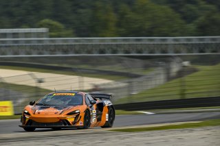 #33 McLaren Artura GT4 of Tony Gaples and Michael Cooper, Blackdog Racing, GT4 America, Pro-Am, SRO America, Barber Motorsports Park, Birmingham, AL, Sept 5 - 7, 2025
 | Fred Hardy Jr. | www.FredHardyPhoto.com ©2025 