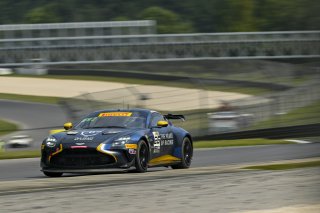 #26 Aston Martin Vantage AMR GT4 EVO of Hannah Grisham and Hannah Greenemeier, Heart of Racing Team, GT4 America, Silver, SRO America, Barber Motorsports Park, Birmingham, AL, Sept 5 - 7, 2025
 | Fred Hardy Jr. | www.FredHardyPhoto.com ©2025 