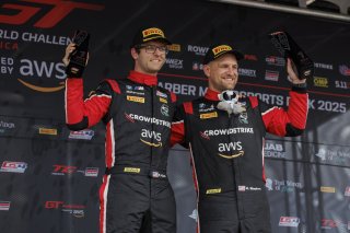 #97 BMW M4 GT4 (G82) EVO of Kenton Koch and Kevin Boehm, Random Vandals Racing, GT4 America, Silver, SRO America, Barber Motorsports Park, Birmingham, AL, Sept 5 - 7, 2025
 | Fabian Lagunas | www.lagunasphotography.com | For SRO Motorsports Group 2025