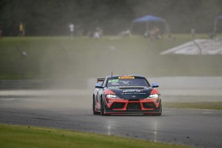 #68 Toyota Gazoo Racing GR Supra GT4 EVO2 of Tyler Gonzalez and Gresham Wagner, RAFA Racing Team, GT4 America, Silver, SRO America, Barber Motorsports Park, Birmingham, AL, Sept 5 - 7, 2025
 | Fred Hardy Jr. | www.FredHardyPhoto.com &copy;2025 