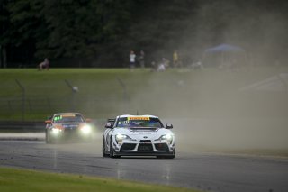 #71 Toyota Gazoo Racing GR Supra GT4 EVO2 of Nicolai Elghanayan and Mads Siljehaug, Marco Polo Motorsports, GT4 America, Silver, SRO America, Barber Motorsports Park, Birmingham, AL, Sept 5 - 7, 2025
 | Fred Hardy Jr. | www.FredHardyPhoto.com &copy;2025 