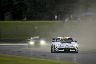 #71 Toyota Gazoo Racing GR Supra GT4 EVO2 of Nicolai Elghanayan and Mads Siljehaug, Marco Polo Motorsports, GT4 America, Silver, SRO America, Barber Motorsports Park, Birmingham, AL, Sept 5 - 7, 2025
 | Fred Hardy Jr. | www.FredHardyPhoto.com &copy;2025 