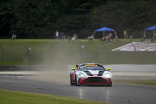 #3 Aston Martin Vantage AMR GT4 EVO of Jesse Webb and Jonathan Neudorf, JMF Motorsports, GT4 America, Silver, SRO America, Barber Motorsports Park, Birmingham, AL, Sept 5 - 7, 2025
 | Fred Hardy Jr. | www.FredHardyPhoto.com ©2025 
