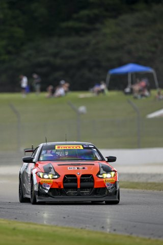 #606 BMW M4 GT4 (G82) EVO of Allen Patten and Laura Hayes, Thunder Bunny Racing, GT4 America, Am, SRO America, Barber Motorsports Park, Birmingham, AL, Sept 5 - 7, 2025
 | Fred Hardy Jr. | www.FredHardyPhoto.com ©2025 
