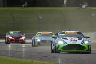 #39 Aston Martin Vantage AMR GT4 EVO of Max Hewitt and Luca Mars, van der Steur Racing, GT4 America, Silver, SRO America, Barber Motorsports Park, Birmingham, AL, Sept 5 - 7, 2025
 | Fred Hardy Jr. | www.FredHardyPhoto.com ©2025 
