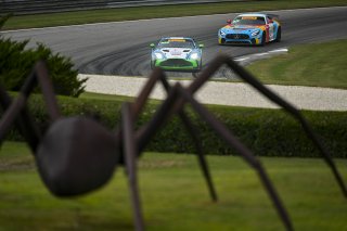 #39 Aston Martin Vantage AMR GT4 EVO of Max Hewitt and Luca Mars, van der Steur Racing, GT4 America, Silver, SRO America, Barber Motorsports Park, Birmingham, AL, Sept 5 - 7, 2025
 | Fred Hardy Jr. | www.FredHardyPhoto.com ©2025 