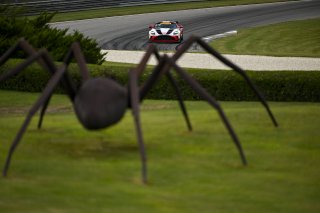 #4 Aston Martin Vantage AMR GT4 EVO of Braydon Arthur and Mike David Ortmann, JMF Motorsports, GT4 America, Silver, SRO America, Barber Motorsports Park, Birmingham, AL, Sept 5 - 7, 2025
 | Fred Hardy Jr. | www.FredHardyPhoto.com ©2025 