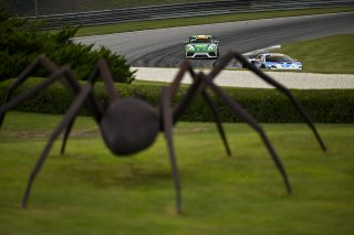 #7 Porsche 718 Cayman GT4 RS Clubsport of Curt Swearingin and Riley Dickinson, ACI Motorsports, GT4 America, Pro-Am, SRO America, Barber Motorsports Park, Birmingham, AL, Sept 5 - 7, 2025
 | Fred Hardy Jr. | www.FredHardyPhoto.com ©2025 