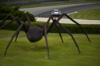#77 Porsche 718 Cayman GT4 RS Clubsport of Danny Dyszelski and Alex Ellis, VPX Motorsport, GT4 America, Silver, SRO America, Barber Motorsports Park, Birmingham, AL, Sept 5 - 7, 2025
 | Fred Hardy Jr. | www.FredHardyPhoto.com ©2025 