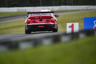 #82 BMW M4 GT4 (G82) EVO of James Walker Jr. and Tyler McQuarrie, BimmerWorld Racing, GT4 America, Pro-Am, SRO America, Barber Motorsports Park, Birmingham, AL, Sept 5 - 7, 2025
 | Fred Hardy Jr. | www.FredHardyPhoto.com ©2025 