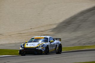 #9 Porsche 718 Cayman GT4 RS Clubsport of Dan Sibille and Loek Hartog, ACI Motorsports, GT4 America, Pro-Am, SRO America, Barber Motorsports Park, Birmingham, AL, Sept 5 - 7, 2025
 | Fred Hardy Jr. | www.FredHardyPhoto.com ©2025 