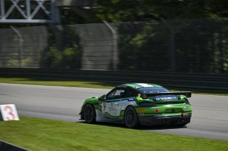 #7 Porsche 718 Cayman GT4 RS Clubsport of Curt Swearingin and Riley Dickinson, ACI Motorsports, GT4 America, Pro-Am, SRO America, Barber Motorsports Park, Birmingham, AL, Sept 5 - 7, 2025
 | Fred Hardy Jr. | www.FredHardyPhoto.com ©2025 