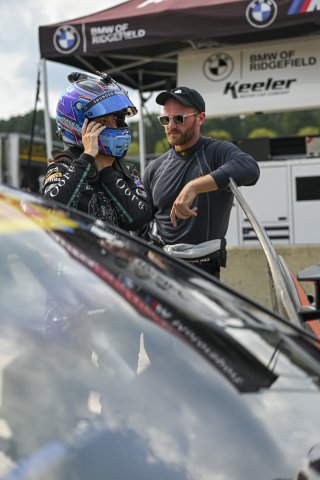 #606 BMW M4 GT4 (G82) EVO of Allen Patten and Laura Hayes, Thunder Bunny Racing, GT4 America, Am, SRO America, Barber Motorsports Park, Birmingham, AL, Sept 5 - 7, 2025
 | Fred Hardy Jr. | www.FredHardyPhoto.com ©2025 