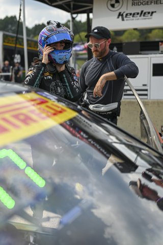 #606 BMW M4 GT4 (G82) EVO of Allen Patten and Laura Hayes, Thunder Bunny Racing, GT4 America, Am, SRO America, Barber Motorsports Park, Birmingham, AL, Sept 5 - 7, 2025
 | Fred Hardy Jr. | www.FredHardyPhoto.com ©2025 