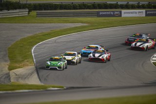 #7 Porsche 718 Cayman GT4 RS Clubsport of Curt Swearingin and Riley Dickinson, ACI Motorsports, GT4 America, Pro-Am, SRO America, Barber Motorsports Park, Birmingham, AL, Sept 5 - 7, 2025
 | Fred Hardy Jr. | www.FredHardyPhoto.com ©2025 