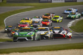 #7 Porsche 718 Cayman GT4 RS Clubsport of Curt Swearingin and Riley Dickinson, ACI Motorsports, GT4 America, Pro-Am, SRO America, Barber Motorsports Park, Birmingham, AL, Sept 5 - 7, 2025
 | Fred Hardy Jr. | www.FredHardyPhoto.com ©2025 