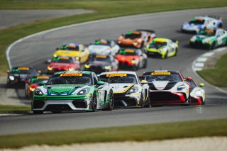 #7 Porsche 718 Cayman GT4 RS Clubsport of Curt Swearingin and Riley Dickinson, ACI Motorsports, GT4 America, Pro-Am, SRO America, Barber Motorsports Park, Birmingham, AL, Sept 5 - 7, 2025
 | Fred Hardy Jr. | www.FredHardyPhoto.com ©2025