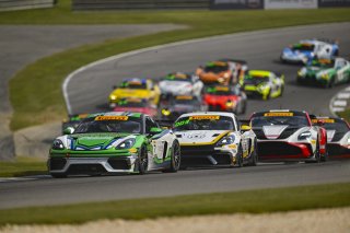 #7 Porsche 718 Cayman GT4 RS Clubsport of Curt Swearingin and Riley Dickinson, ACI Motorsports, GT4 America, Pro-Am, SRO America, Barber Motorsports Park, Birmingham, AL, Sept 5 - 7, 2025
 | Fred Hardy Jr. | www.FredHardyPhoto.com ©2025 