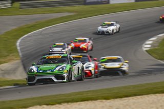 #7 Porsche 718 Cayman GT4 RS Clubsport of Curt Swearingin and Riley Dickinson, ACI Motorsports, GT4 America, Pro-Am, SRO America, Barber Motorsports Park, Birmingham, AL, Sept 5 - 7, 2025
 | Fred Hardy Jr. | www.FredHardyPhoto.com ©2025 
