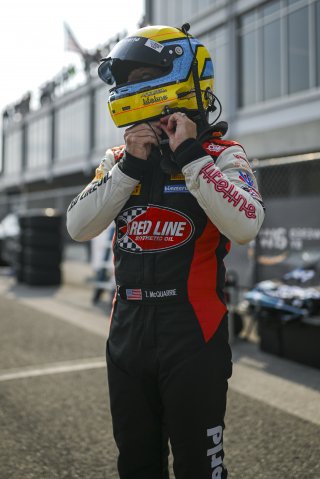 #82 BMW M4 GT4 (G82) EVO of James Walker Jr. and Tyler McQuarrie, BimmerWorld Racing, GT4 America, Pro-Am, SRO America, Barber Motorsports Park, Birmingham, AL, Sept 5 - 7, 2025
 | Fred Hardy Jr. | www.FredHardyPhoto.com ©2025 