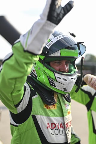 #7 Porsche 718 Cayman GT4 RS Clubsport of Curt Swearingin and Riley Dickinson, ACI Motorsports, GT4 America, Pro-Am, SRO America, Barber Motorsports Park, Birmingham, AL, Sept 5 - 7, 2025
 | Fred Hardy Jr. | www.FredHardyPhoto.com ©2025 