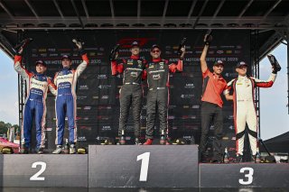 #97 BMW M4 GT4 (G82) EVO of Kenton Koch and Kevin Boehm, Random Vandals Racing, GT4 America, Silver, SRO America, Barber Motorsports Park, Birmingham, AL, Sept 5 - 7, 2025 #68 Toyota Gazoo Racing GR Supra GT4 EVO2 of Tyler Gonzalez and Gresham Wagner, RAF | Fred Hardy Jr. | www.FredHardyPhoto.com ©2025 