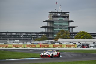 #3 Aston Martin Vantage AMR GT4 EVO of Jesse Webb / Jonathan Neudorf, JMF Motorsports, GT4 America, Silver, SRO America, Indianapolis Motor Speedway, Indianapolis, IN, Oct 16–19, 2025
 | Fred Hardy | www.FredHardyPhoto.com ©2025