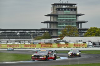 #36 BMW M4 GT4 (G82) EVO of James Clay / Charlie Postins, BimmerWorld Racing, GT4 America, Am, SRO America, Indianapolis Motor Speedway, Indianapolis, IN, Oct 16–19, 2025
 | Fred Hardy | www.FredHardyPhoto.com ©2025