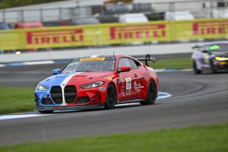 #17 BMW M4 GT4 (G82) of Lucas Catania / Joseph Catania, Rigid Speed Company, GT4 America, Am, SRO America, Indianapolis Motor Speedway, Indianapolis, IN, Oct 16–19, 2025
 | Fred Hardy | www.FredHardyPhoto.com ©2025