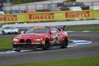 #82 BMW M4 GT4 (G82) EVO of James Walker Jr. / Tyler McQuarrie, BimmerWorld Racing, GT4 America, Pro-Am, SRO America, Indianapolis Motor Speedway, Indianapolis, IN, Oct 16–19, 2025
 | Fred Hardy | www.FredHardyPhoto.com ©2025