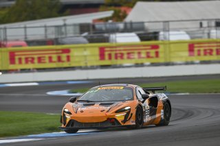 #33 McLaren Artura GT4 of Tony Gaples / Michael Cooper, Blackdog Racing, GT4 America, Pro-Am, SRO America, Indianapolis Motor Speedway, Indianapolis, IN, Oct 16–19, 2025
 | Fred Hardy | www.FredHardyPhoto.com ©2025