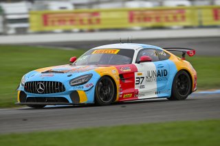#37 Mercedes-AMG GT4 of Edward Killeen / Marc Miller, Dome Motorsport, GT4 America, Pro-Am, SRO America, Indianapolis Motor Speedway, Indianapolis, IN, Oct 16&ndash;19, 2025
 | Fred Hardy | www.FredHardyPhoto.com &copy;2025