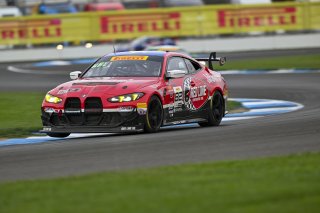 #82 BMW M4 GT4 (G82) EVO of James Walker Jr. / Tyler McQuarrie, BimmerWorld Racing, GT4 America, Pro-Am, SRO America, Indianapolis Motor Speedway, Indianapolis, IN, Oct 16–19, 2025
 | Fred Hardy | www.FredHardyPhoto.com ©2025