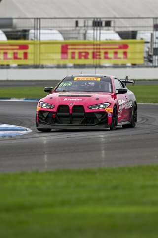 #07 BMW M4 GT4 (G82) of Alex Garcia / Michael Garcia, Skip Barber Racing, GT4 America, Am, SRO America, Indianapolis Motor Speedway, Indianapolis, IN, Oct 16–19, 2025
 | Fred Hardy | www.FredHardyPhoto.com ©2025