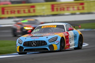 #37 Mercedes-AMG GT4 of Edward Killeen / Marc Miller, Dome Motorsport, GT4 America, Pro-Am, SRO America, Indianapolis Motor Speedway, Indianapolis, IN, Oct 16&ndash;19, 2025
 | Fred Hardy | www.FredHardyPhoto.com &copy;2025