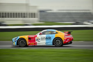 #37 Mercedes-AMG GT4 of Edward Killeen / Marc Miller, Dome Motorsport, GT4 America, Pro-Am, SRO America, Indianapolis Motor Speedway, Indianapolis, IN, Oct 16&ndash;19, 2025
 | Fred Hardy | www.FredHardyPhoto.com &copy;2025