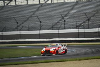 #97 BMW M4 GT4 (G82) EVO of Kenton Koch / Kevin Boehm, Random Vandals Racing, GT4 America, Silver, SRO America, Indianapolis Motor Speedway, Indianapolis, IN, Oct 16–19, 2025
 | Fred Hardy | www.FredHardyPhoto.com ©2025