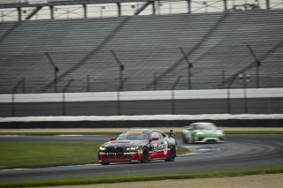 #36 BMW M4 GT4 (G82) EVO of James Clay / Charlie Postins, BimmerWorld Racing, GT4 America, Am, SRO America, Indianapolis Motor Speedway, Indianapolis, IN, Oct 16–19, 2025
 | Fred Hardy | www.FredHardyPhoto.com ©2025
