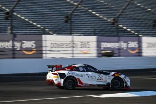 #72 Toyota Gazoo Racing GR Supra GT4 EVO2 of Anthony Geraci / Kenny Schmied, RAFA Racing Team, GT4 America, Am, SRO America, Indianapolis Motor Speedway, Indianapolis, IN, Oct 16–19, 2025
 | Fred Hardy | www.FredHardyPhoto.com ©2025