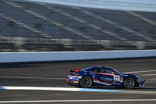 #77 Porsche 718 Cayman GT4 RS Clubsport of Danny Dyszelski / Alex Ellis, VPX Motorsport, GT4 America, Silver, SRO America, Indianapolis Motor Speedway, Indianapolis, IN, Oct 16–19, 2025
 | Fred Hardy | www.FredHardyPhoto.com ©2025